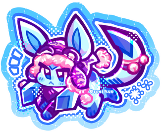 sticker // character belongs to ishybun