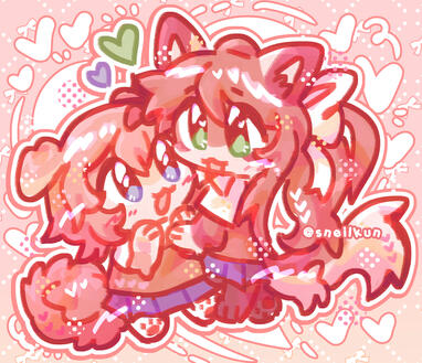 full background // characters belong to garlixc